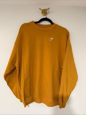 Gymshark Men’s Golden Yellow Crewneck Sweatshirt